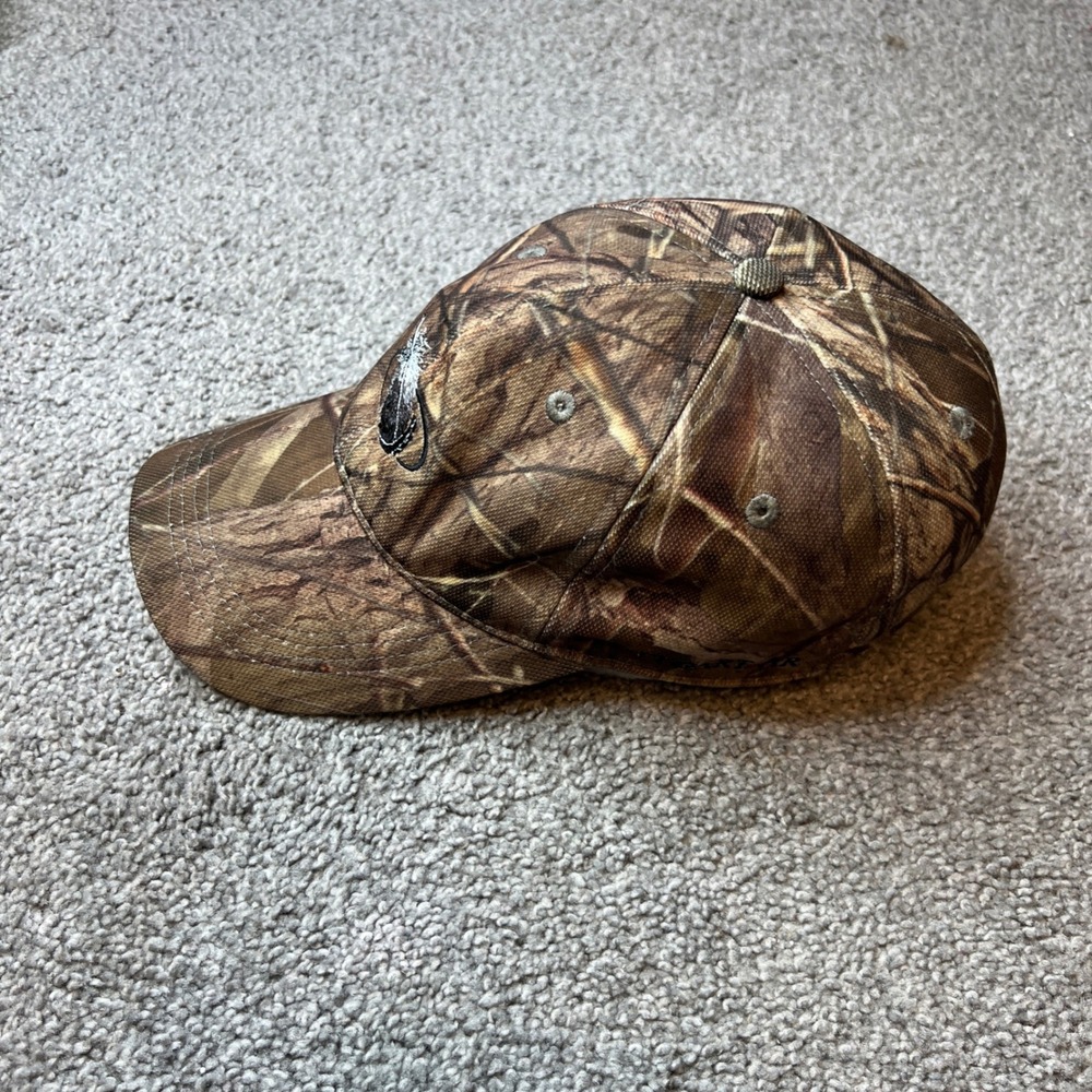 Macks praire wings hat‎ mens Com Camo Feather Logo Baseball Cap hunt gorpcore